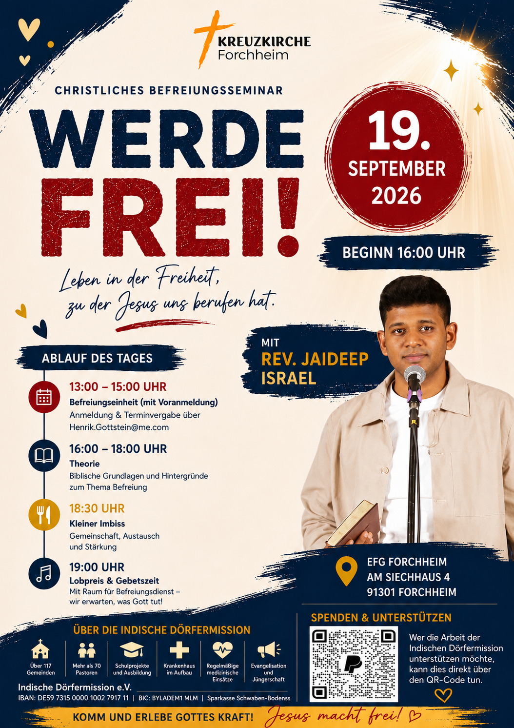 Christliches Befreiungsseminar 19.09.2026 